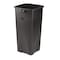 Rubbermaid Commercial 23 gal. Square Trash Can FG356988BLA - alternate 1